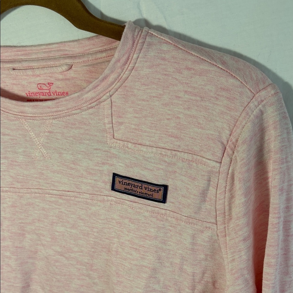 Girls Vineyard Vines Pink Lightweight Sweatshirt -XL(16) - Picture 4 of 8